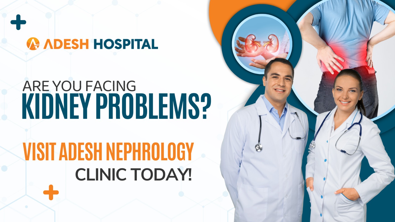Are You Facing Kidney Problems? Visit Adesh Nephrology Clinic Today!