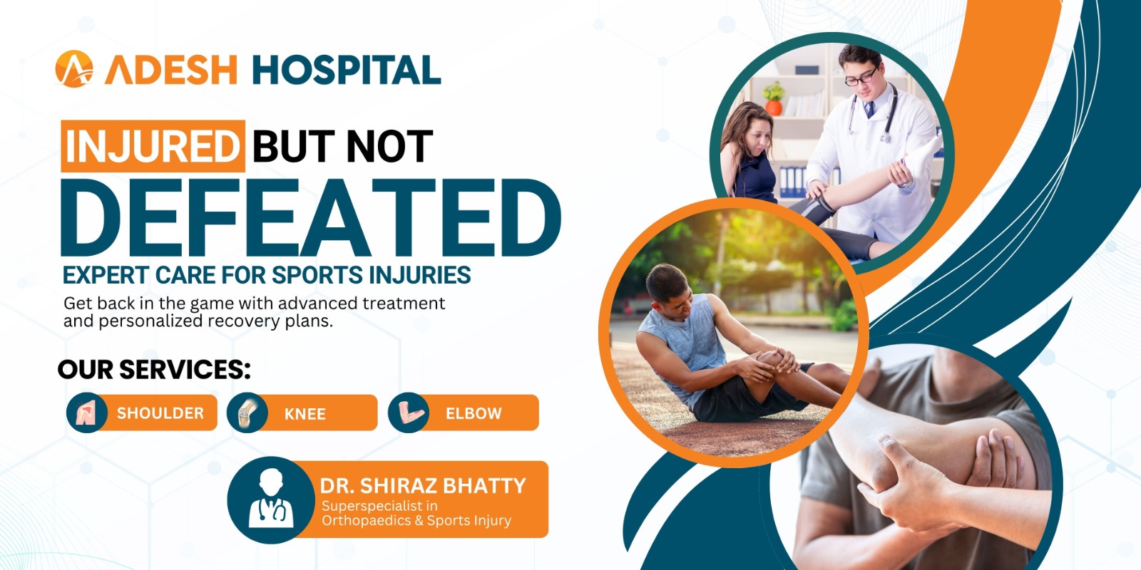 Expert Orthopedic Solutions for Sports Injuries at Adesh Hospital
