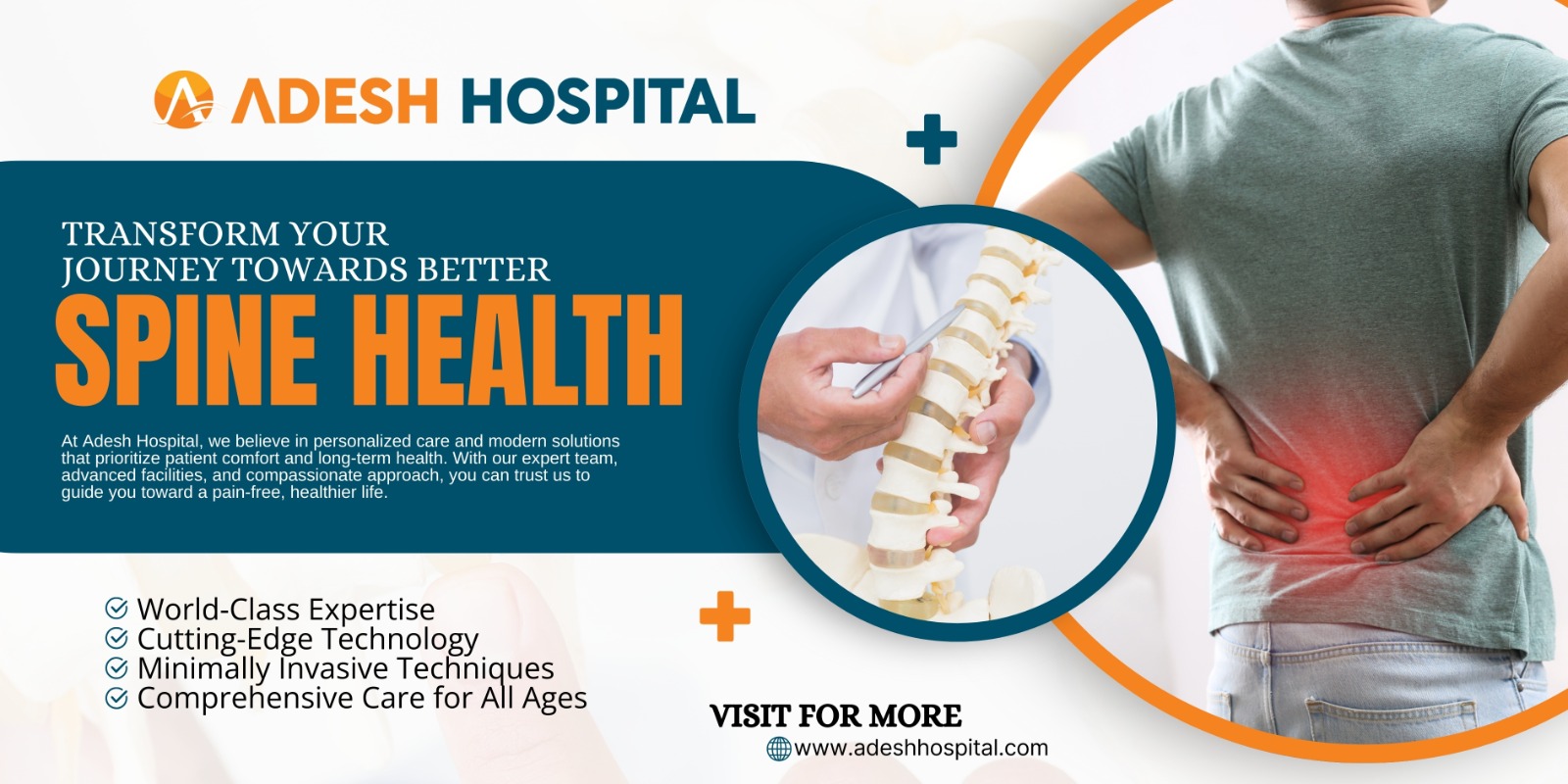 Discover the Modern Era of Advanced Spine Surgery at Adesh Hospital in Bathinda