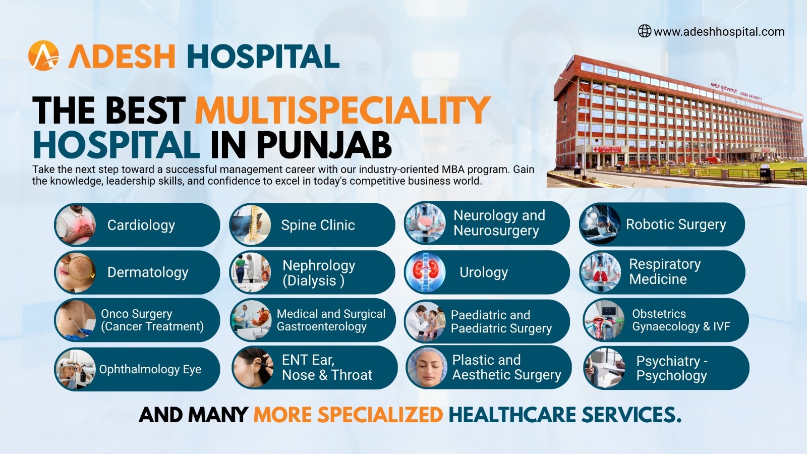 Adesh Hospital Bathinda — The Best Multispeciality Hospital in Punjab